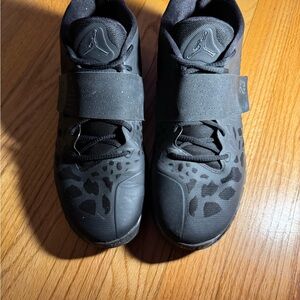 Rare Nike Air Jordan Flight Flex Trainer II Blackout Black Size-11.5 768911-010